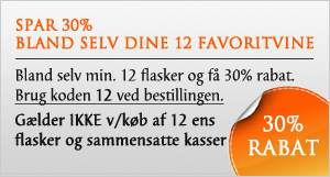 Blad selv 12 fl. og spar 30% - GRATIS FRAGT